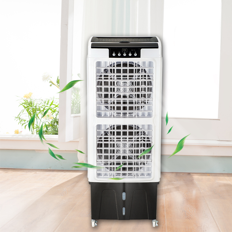 Refroidisseur d'air par évaporation portatif de ventilateur industriel de l'eau populaire de 200W 40L commercial