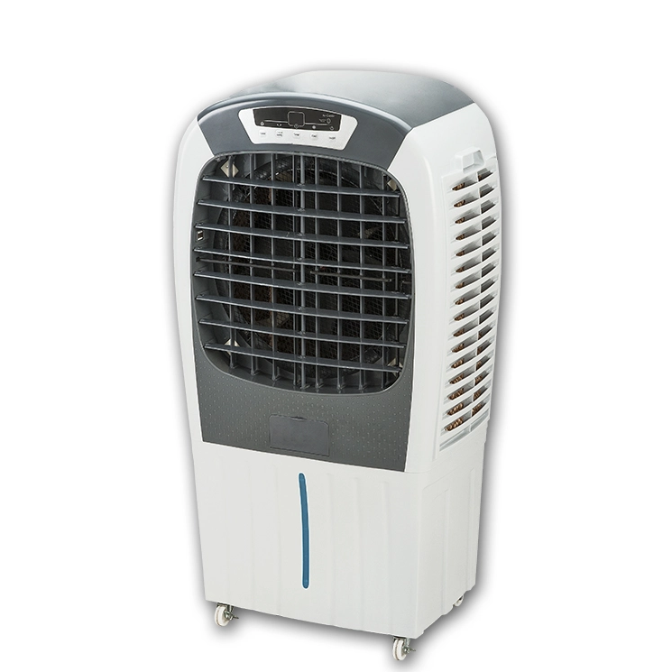message publicitaire portatif de refroidisseur d'air par évaporation de ventilateur industriel de l'eau 200W 40L