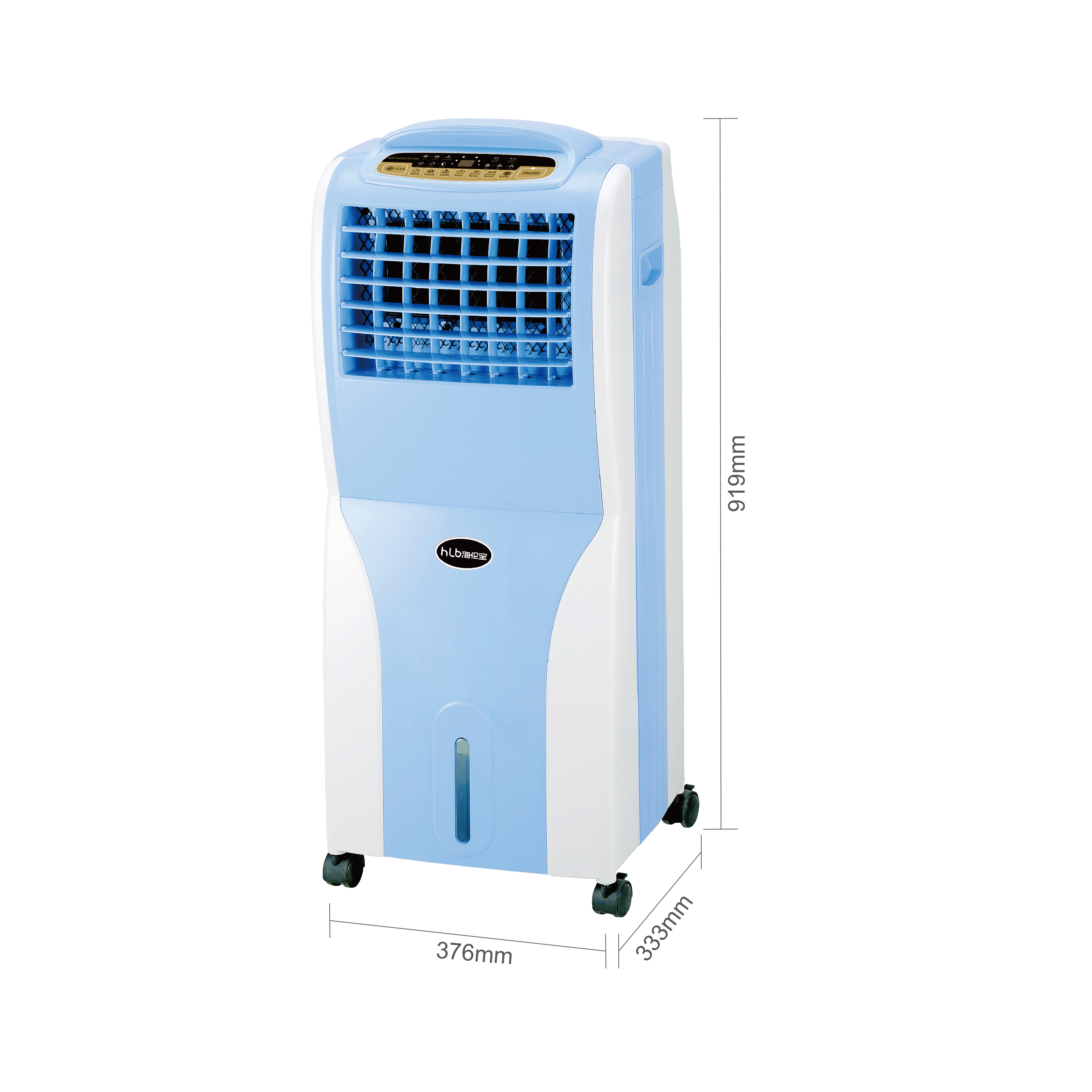Populaire 10L réservoir d'eau intelligent Portable refroidisseur d'air par évaporation appareil ventilateur maison refroidisseur d'air par évaporation