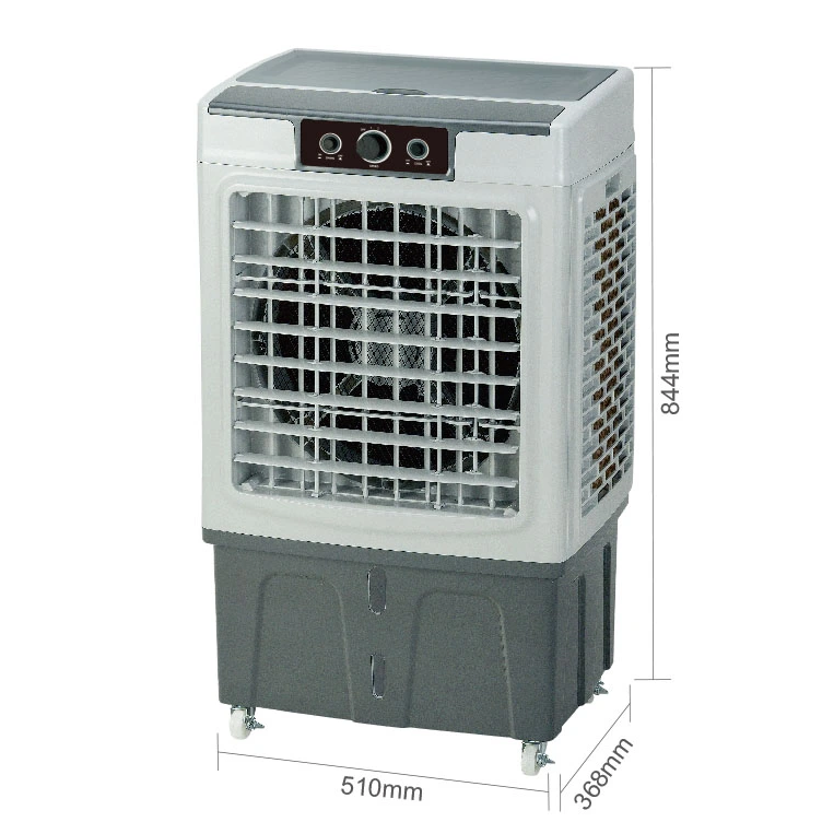 refroidisseur d'air commercial de refroidisseur d'air par évaporation portatif de ventilateur industriel de l'eau 45L